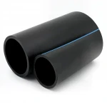 أنابيب HDPE الوطني لشبكات المياه  ضغط 10 بار قطر خارجي 250 مم سمك 9.6 مم لون اسود