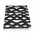 Hot Rolled (Black) Steel Expanded Metal Mesh  [Mazyoon] Thickness 1.4 mm Width 2.44  meter Length 1 meter | Bait Al Tatawor Company
