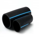 مواسير HDPE الوطني لشبكات المياه  ضغط 8 بار قطر خارجي 32 مم سمك 1.5 مم لون اسود