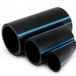 أنابيب HDPE الوطني لشبكات المياه  ضغط 12.5 بار قطر خارجي 160 مم سمك 7.7 مم لون اسود