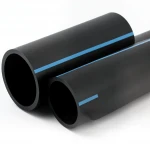 مواسير HDPE الوطني لشبكات المياه  ضغط 12.5 بار قطر خارجي 25 مم سمك 1.5 مم لون اسود