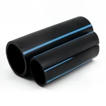 مواسير HDPE الوطني لشبكات المياه  جدول 8 بار قطر خارجي 40 مم سمك 1.6 مم لون اسود