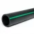 HDPE Polyethylene Pipe  PN 15.7 Bar [PE 63] OD 200 mm  SDR 6  Color Black with Green Stripes | Almona Factory