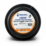 Stranded Copper Electrical Wire 450/750 Voltage Rating, 500mm Size, Black Color, 500m Length | Riyadh Cables