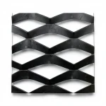 Hot Rolled (Black) Steel Expanded Metal Mesh  [Mazyoon] Thickness 1.4 mm Width 2.44  meter Length 3 meter | Bait Al Tatawor Company