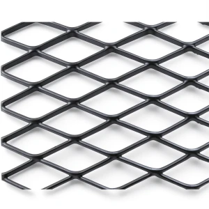Hot Rolled Black Steel Expanded Metal Mesh Khaleeji 1.8 mm Thickness 2.44 m Width 4 m Length