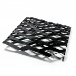Hot Rolled (Black) Steel Expanded Metal Mesh  [Mazyoon] Thickness 1.4 mm Width 2.44  meter Length 7 meter | Bait Al Tatawor Company