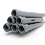 UPVC Pipes [Sappco] PN 10 Bar Size 315 mm Thickness 15 mm Gray Color