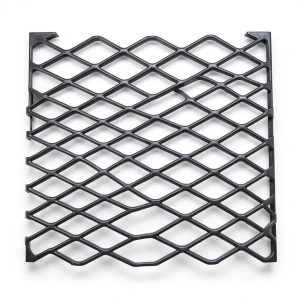 Hot Rolled Black Steel Expanded Metal Mesh Khaleeji 1.8 mm Thickness 2.44 m Width 2 m Length