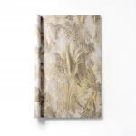 Italian Wallpaper Beige Color Tropical Design, Size 10mx0.70m, Model RC18002