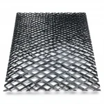 Hot Rolled (Black) Steel Expanded Metal Mesh  [Mazyoon] Thickness 1.5 mm Width 2.44  meter Length 4 meter | Bait Al Tatawor Company