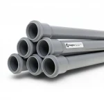 UPVC Pipes [Sappco] PN 16 Bar Size 50 mm Thickness 3.7 mm Gray Color