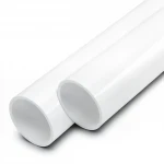 مواسير UPVC الوطني  مقاس   6 إنش سمك 3.1 مم لون أبيض
