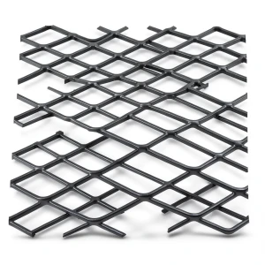 Hot Rolled Black Steel Expanded Metal Mesh Khaleeji Thickness 1.8 mm Width 2.44 m Length 3 m