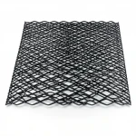Hot Rolled (Black) Steel Expanded Metal Mesh  [Mazyoon] Thickness 1.5 mm Width 2.44  meter Length 6 meter | Bait Al Tatawor Company