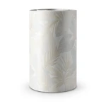 Leaf Patterned Wallpaper Pale Beige 10m x 1.06m, Model 5405