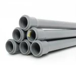 UPVC Pipes [Sappco] PN 16 Bar Size 125 mm Thickness 9.3 mm Gray Color