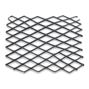 Hot Rolled Black Steel Expanded Metal Mesh Khaleeji 1.8 mm Thickness 2.44 m Width 7 m Length