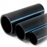 مواسير HDPE الوطني لشبكات المياه  ضغط 8 بار قطر خارجي 75 مم سمك 2.9 مم لون اسود