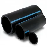 مواسير HDPE الوطني لشبكات المياه  ضغط 8 بار قطر خارجي 90 مم سمك 3.5 مم لون اسود
