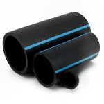 أنابيب HDPE الوطني لشبكات المياه  ضغط 12.5 بار قطر خارجي 160 مم سمك 7.7 مم لون اسود