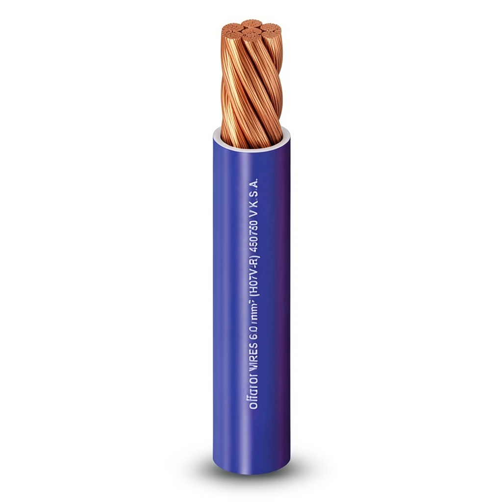 50mm2 Stranded Electric Wire 450/750V Copper Conductor Heat Resistant PVC 300ft | Al Fanar