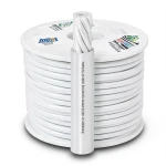Electrical Stranded Wire Coil 500mm2 450/750V Copper Conductor 3.38mm Diameter PVC Insulation, White | Al Fanar