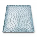 Galvanized Steel Expanded Metal Mesh  [Mazyoon] Thickness 1.7 mm Width 2.44  meter Length 6 meter | Bait Al Tatawor Factory