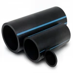 مواسير HDPE الوطني لشبكات المياه  ضغط 12.5 بار قطر خارجي 90 مم سمك 5.4 مم لون اسود