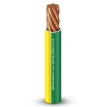 Electric Wire 2.5 sq mm 450/750V Copper Conductor Heat Resistant PVC Insulation, Yellow/Green | Al Fanar