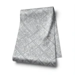 Italian Patterned Wallpaper 10 m x 1.06 m Gray, Model 5432