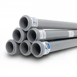UPVC Pipes [Sappco] PN 16 Bar Size 110 mm Thickness 8.2 mm Gray Color