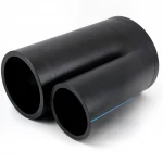 مواسير HDPE الوطني لشبكات المياه  ضغط 16 بار قطر خارجي 180 مم سمك 10.7 مم لون اسود