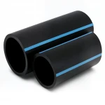 مواسير HDPE الوطني لشبكات المياه  ضغط 12.5 بار قطر خارجي 315 مم سمك 15 مم لون اسود