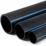 مواسير HDPE الوطني لشبكات المياه  ضغط 16 بار قطر خارجي 225 مم سمك 13.4 مم لون اسود