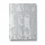 Italian wallpaper, size 10m x 0.53m, gray color, model 57041