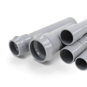 UPVC Pipes Nominal Pressure 16 Bar Outside Diameter 280 mm Thickness 16.6 mm Gray