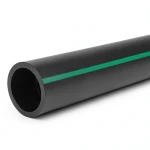 أنابيب بلاستيك HDPE ضغط اسمي 6 بار PE 63 قطر خارجي 500 مم SDR 17.6 لون أسود