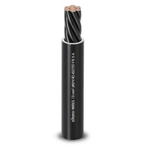 Alfanar 70 sq mm Single Electric Wire 450/750 Volts, Stranded Copper, Heat Resistant PVC Insulated 1.4mm | Al Fanar