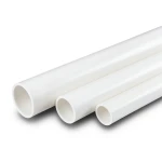 أنابيب UPVC جدول 80 مقاس 5 إنش قطر خارجي 141.3 مم سمك 9.52 مم أبيض