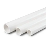 مواسير UPVC مقاس 4 إنش سمك 1.77 مم SDR 64 لون أبيض