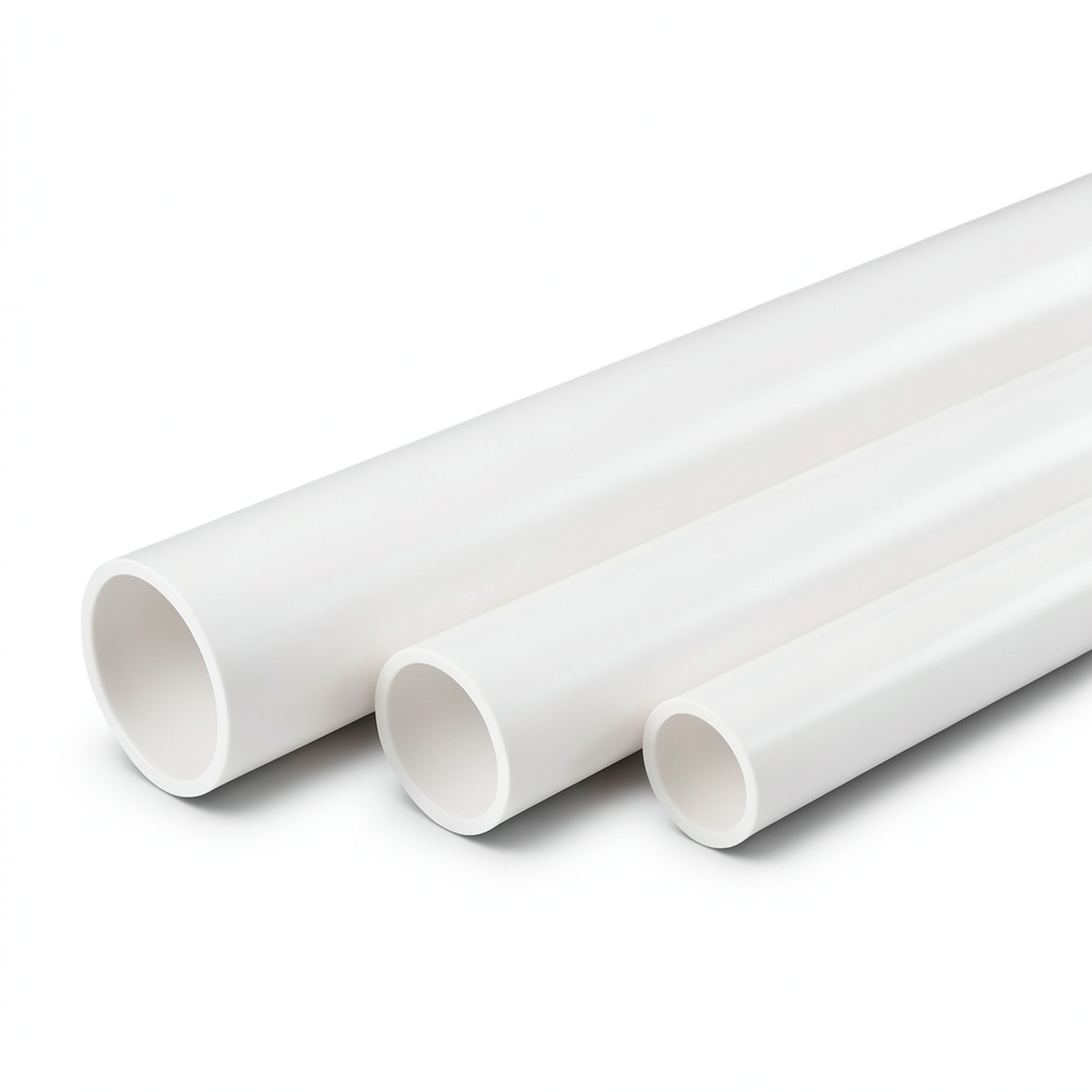 UPVC Pipes 4 Inch Thickness 1.77 mm SDR 64 White Colour