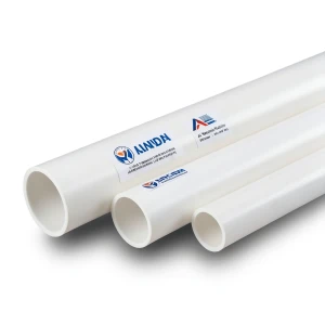 مواسير UPVC مقاس 4 إنش سمك 2.80 مم ضغط 6.9 بار لون أبيض | بلاستيك الوطنية