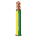 Stranded Electrical Wire 1.5 mm 450/750V Copper Conductor Heat Resistant PVC Insulated, Yellow/Green | Al Fanar
