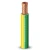 Electric Wire 2.5 sq mm 450/750V Copper Conductor Heat Resistant PVC Insulation, Yellow/Green | Al Fanar - Image 1
