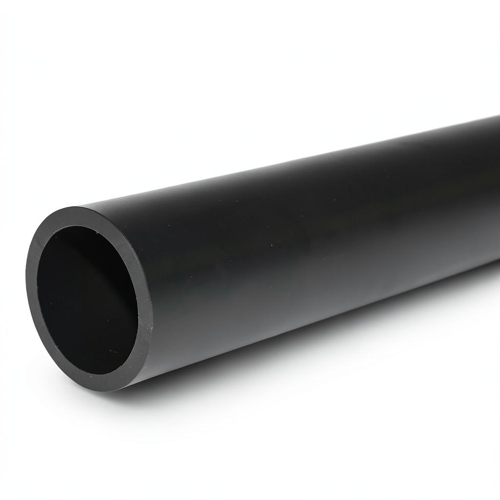 HDPE Plastic Pipe Nominal Pressure 6 Bar PE 63 OD 500 mm SDR 17.6 Black