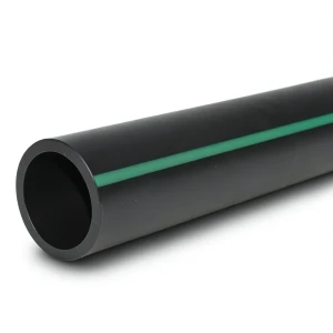 مواسير HDPE ضغط 10 بار PE 63 قطر خارجي 180 مم SDR 11 لون أسود