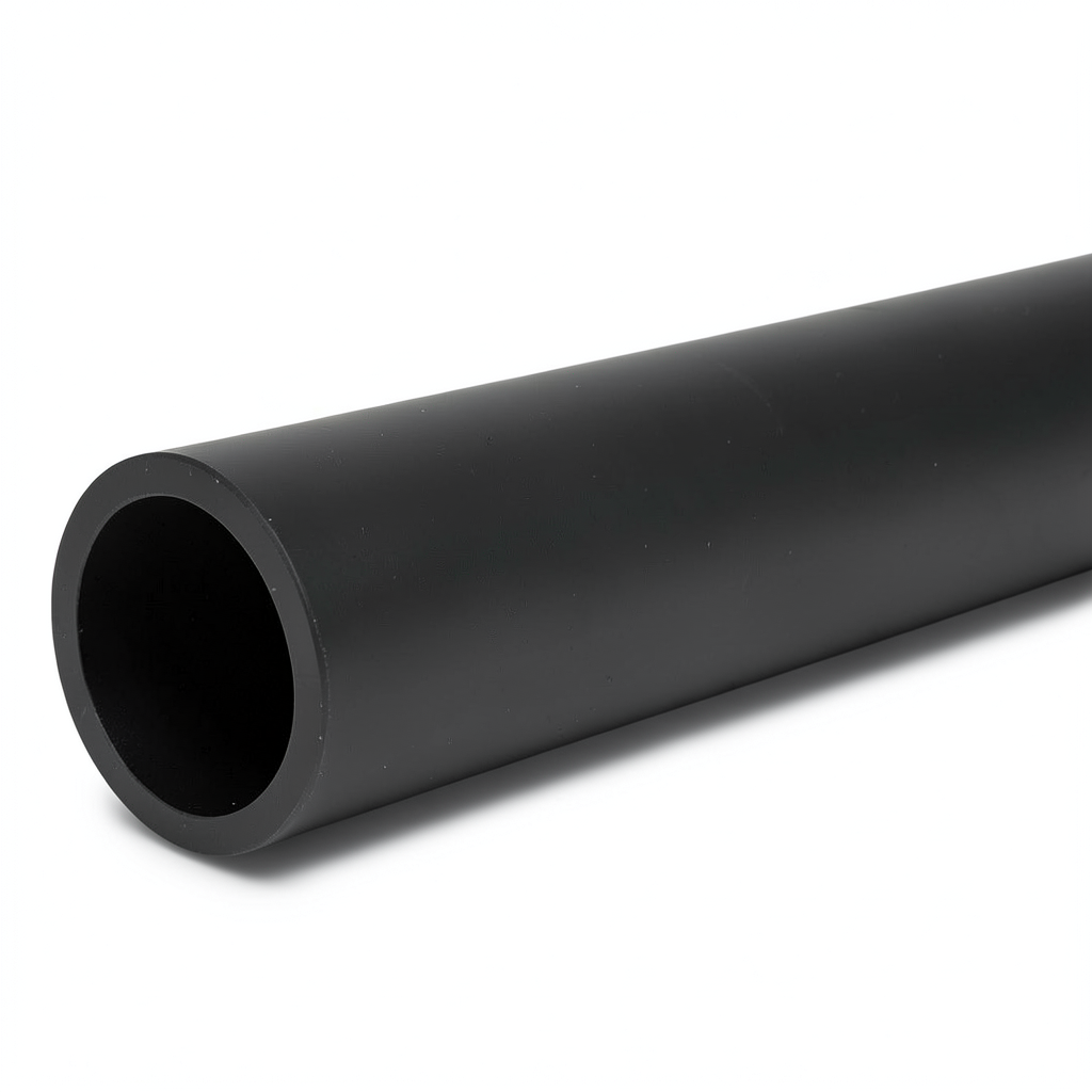 HDPE Polyethylene Pipe 10 Bar Pressure PE 63 Outer Diameter 250 mm SDR 11 Black