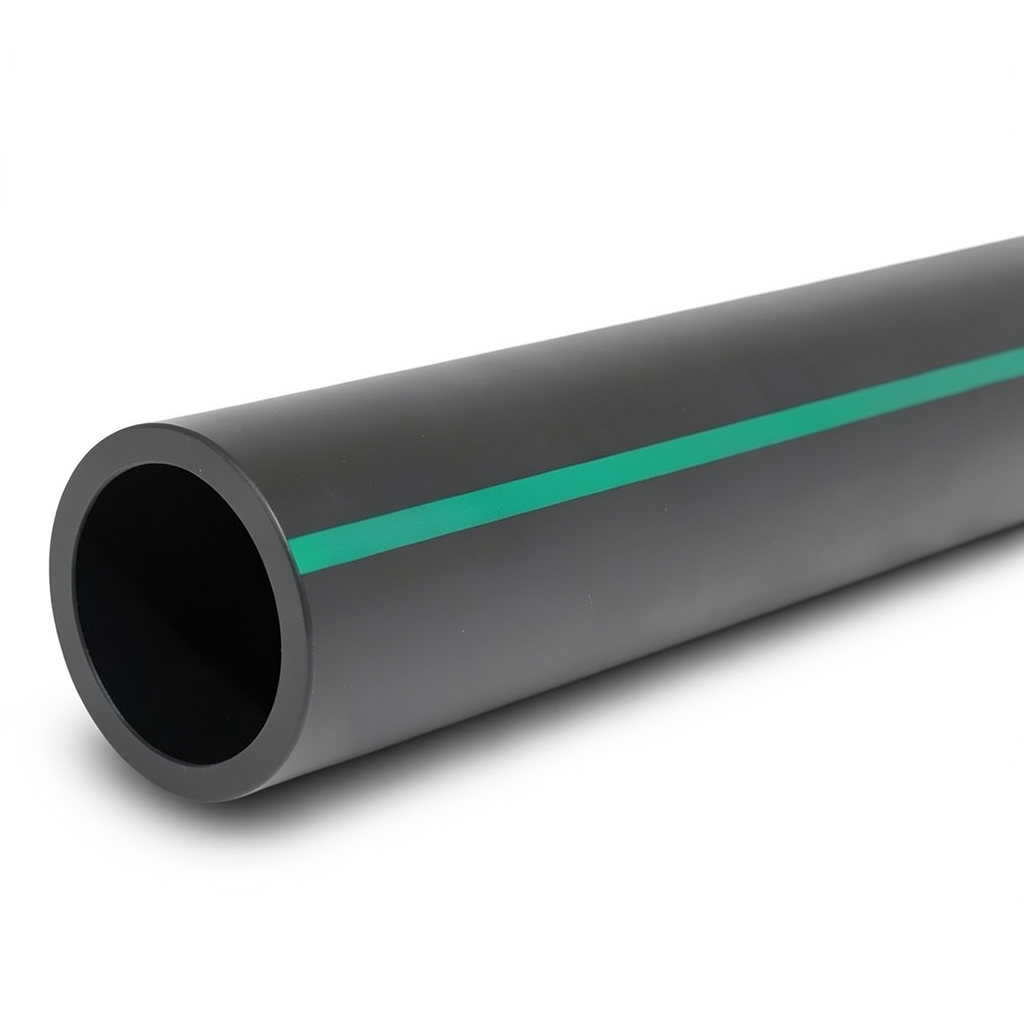أنابيب بلاستيك HDPE ضغط 10 بار PE 63 قطر خارجي 315 مم SDR 11 لون أسود
