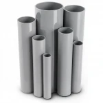 مواسير UPVC الوطني  ضغط 21.7 بار  مقاس 1/2 إنش سمك 1.6 مم لون رمادي